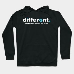 Different. be kind autism logo awareness month Hoodie